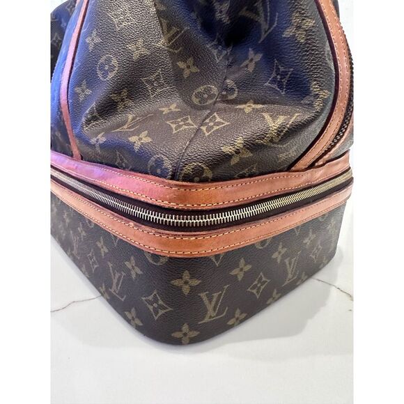 VINTAGE LOUIS VUITTON TRAVEL BAG RARE OVERNIGHT HANDBAG - Picture 11 of 16